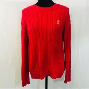 Lauren Ralph Lauren Red Sweater